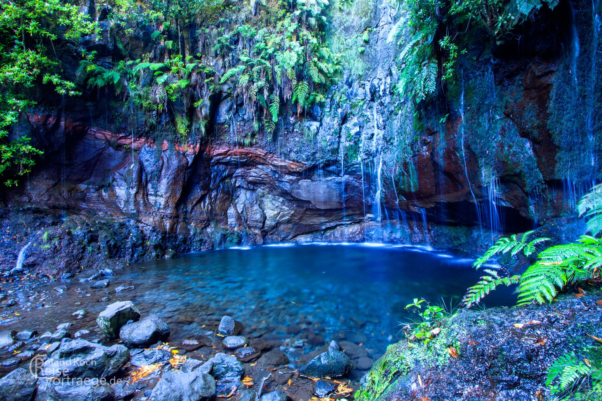 Madeira - Wasserfall der 25 Fontes